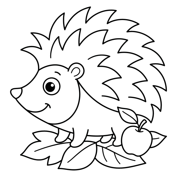 Coloriage Coloriage Automne Maternelle Facile à imprimer