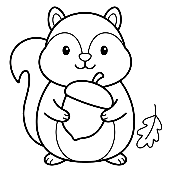 Coloriage Coloriage Automne Maternelle à imprimer