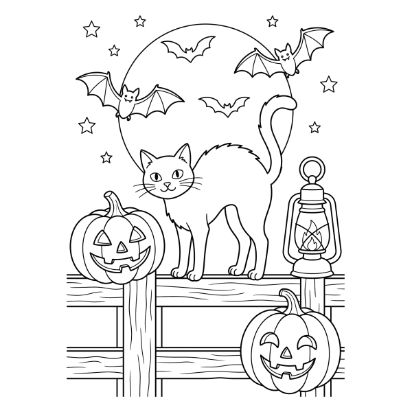 Coloriage Coloriage Halloween CE2 à imprimer