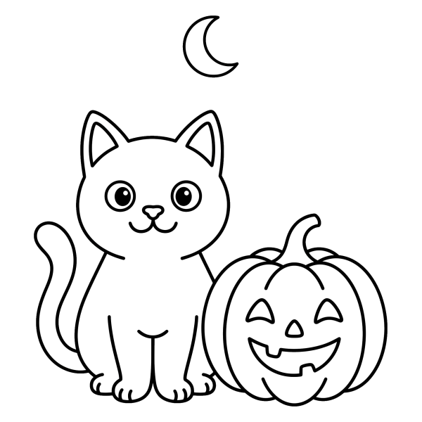 Coloriage Coloriage Halloween Moyenne Section à imprimer