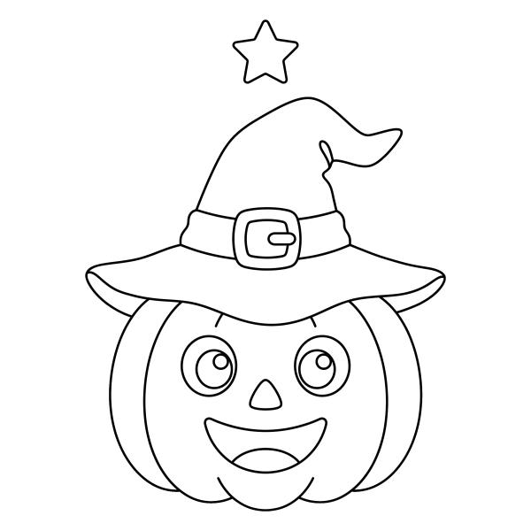 Coloriage Coloriage Halloween MS à imprimer