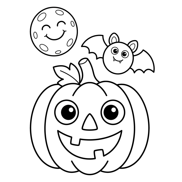 Coloriage Coloriage Halloween Petite Section à imprimer