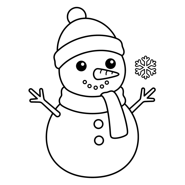 Coloriage Coloriage Hiver MS à imprimer