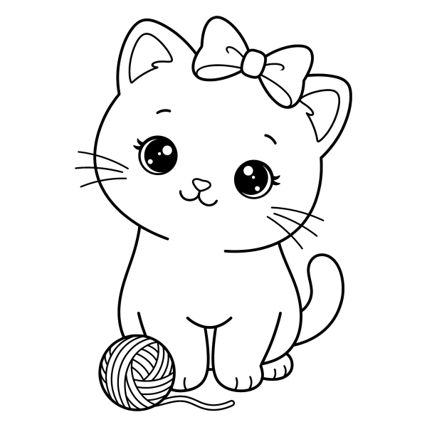 Coloriage Coloriage Kawaii Cute à imprimer