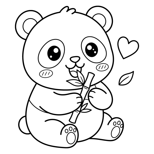 Coloriage Coloriage Kawaii Gratuit à imprimer