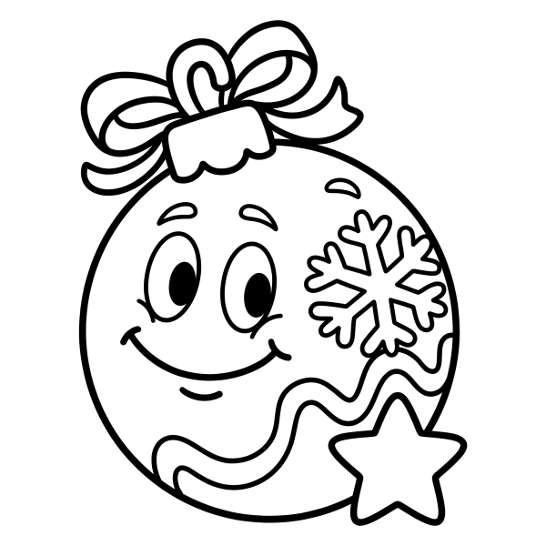 Coloriage Coloriage Noël Bébé à imprimer