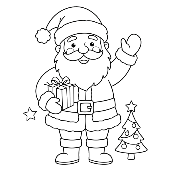 Coloriage Coloriage Noël GS à imprimer