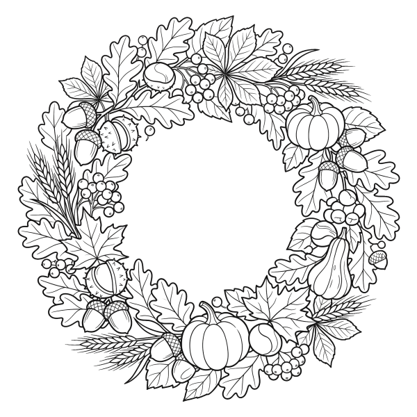 Coloriage Coloriage Thème Automne à imprimer