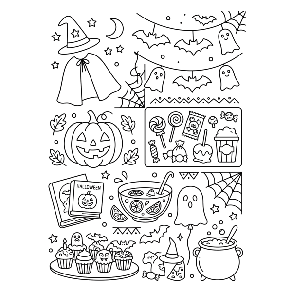 Coloriage Dessin Halloween Idée à imprimer