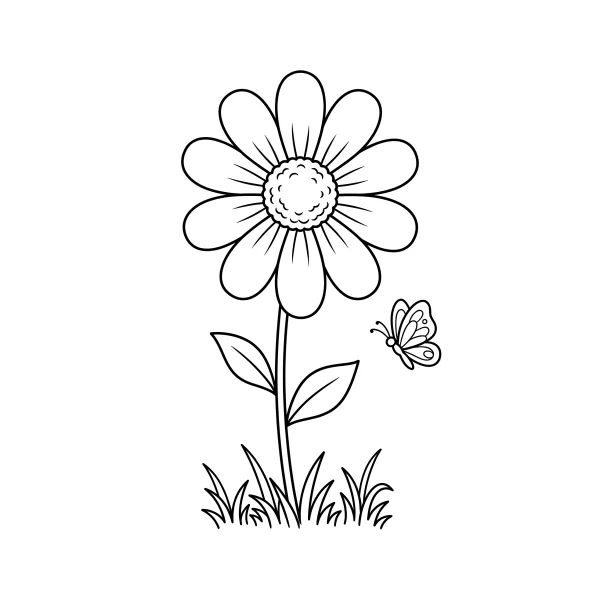 Coloriage Coloriage Marguerite à imprimer